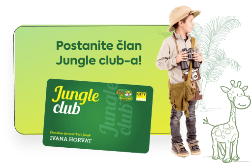 Jungle club program vjernosti Kids Jungle igraonice